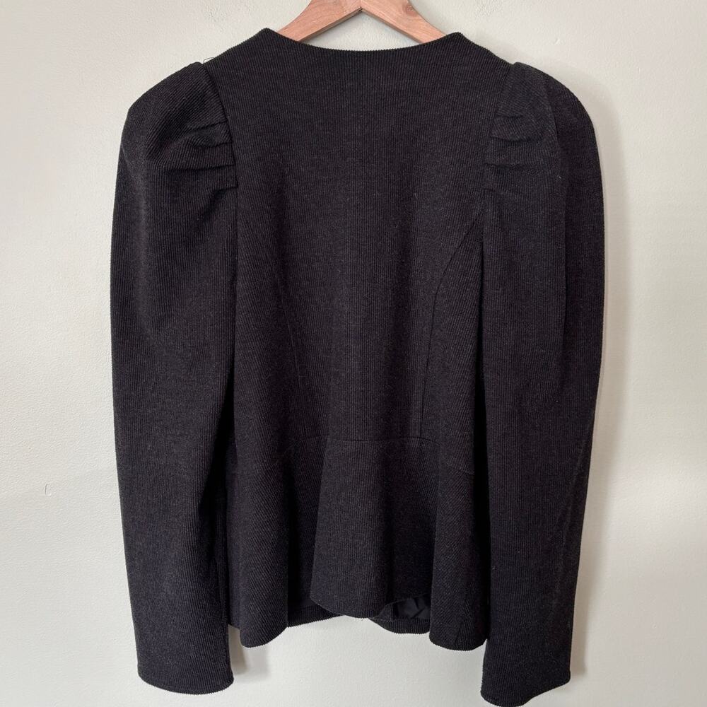 Greylin Anthropologie Knit Grey Blazer Jacket Small - Picture 3 of 7